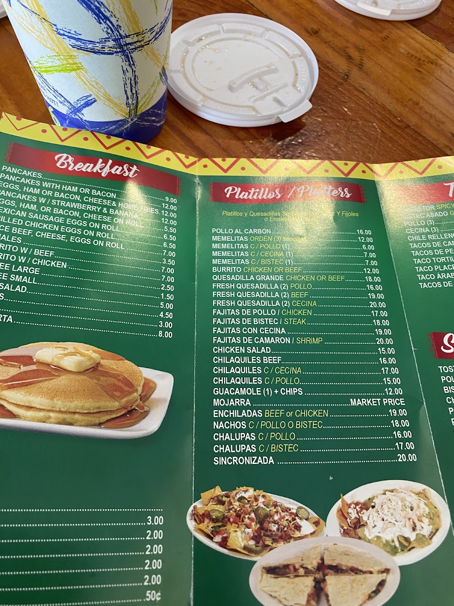 Cafe Veracruz 1 Menu - Image 2