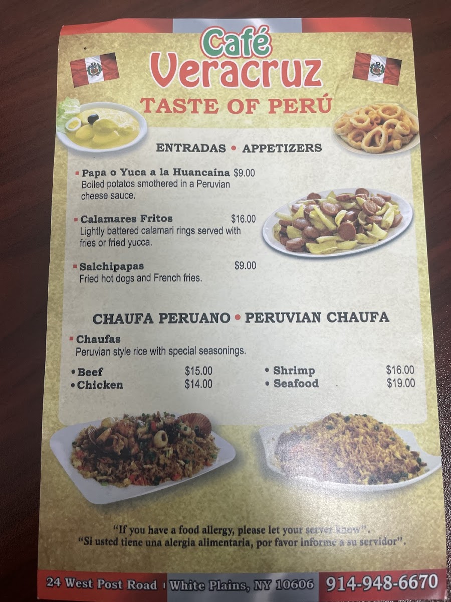 Cafe Veracruz 1 Menu - Image 6